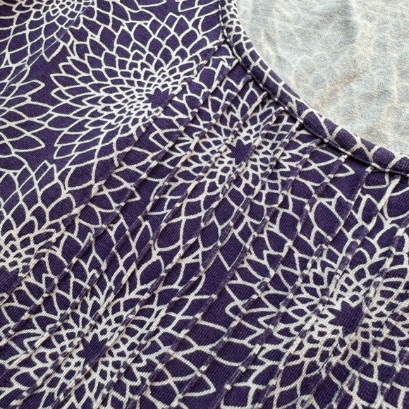 BODEN Purple Long Sleeve Dress 8 - Picture 3 of 7